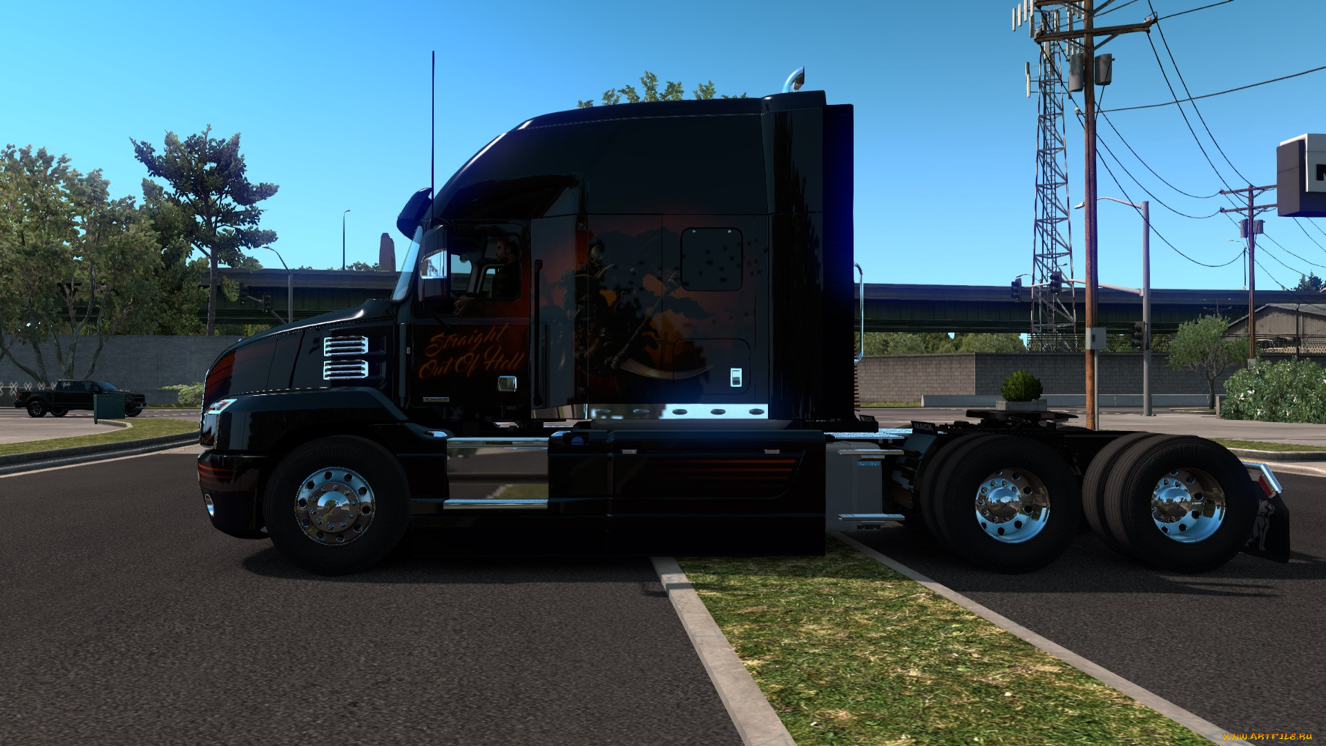 american truck simulator,  , american, truck, simulator, , , mack, anthem, buldog, , 